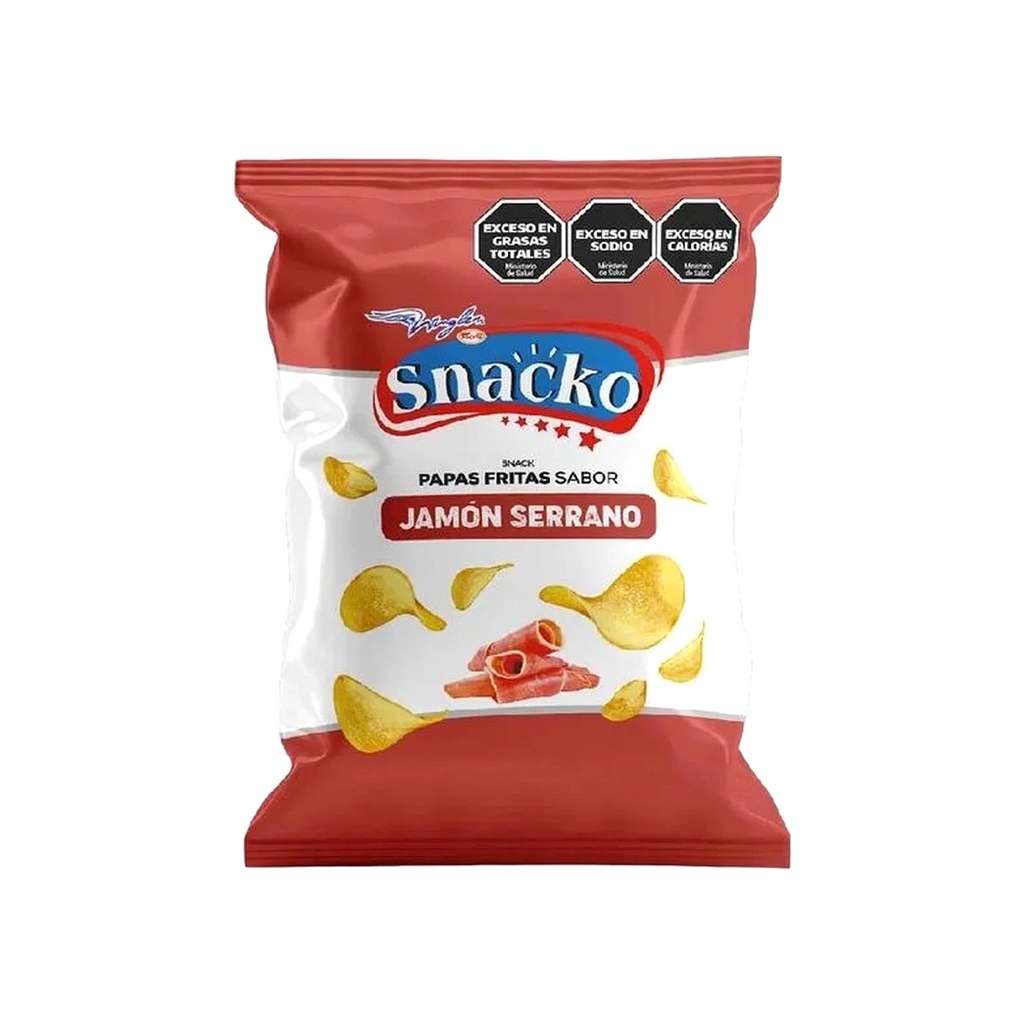 [16005] SNACKO 115GRS - JAMON SERRANO