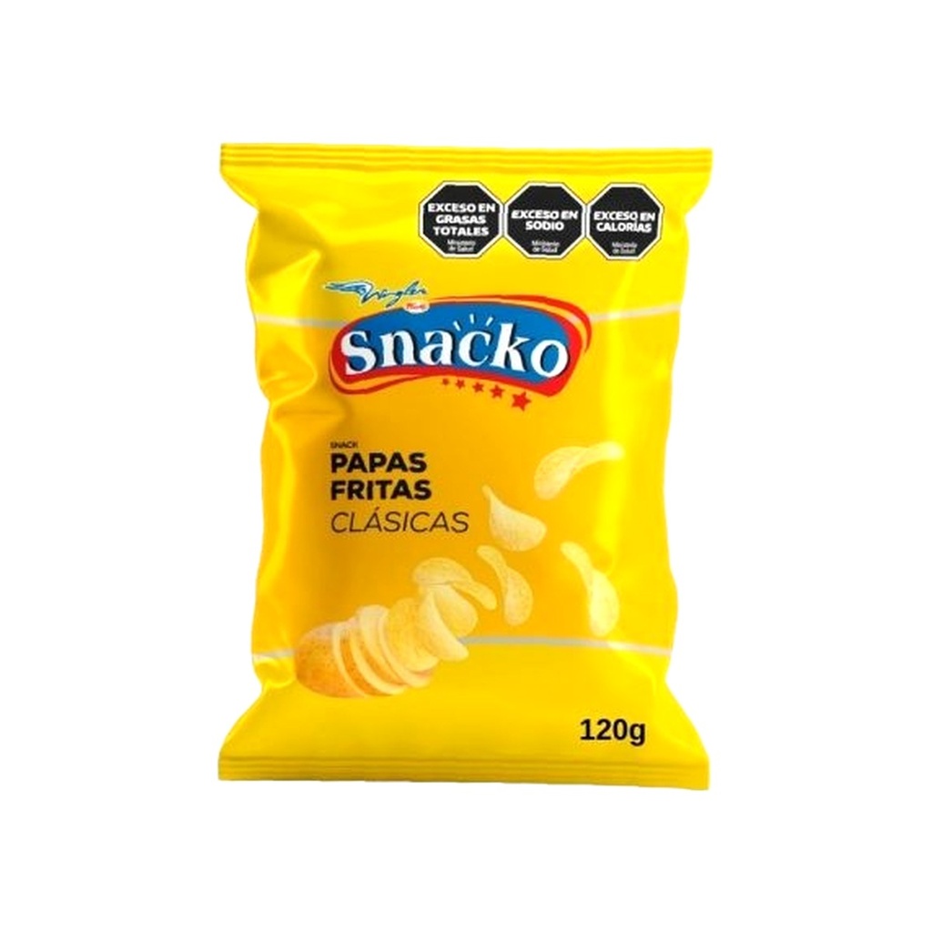 [16013] SNACKO PAPAS 120GRS
