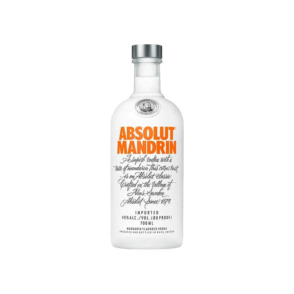 [20258] VODKA ABSOLUT 750CC - MANDARINA