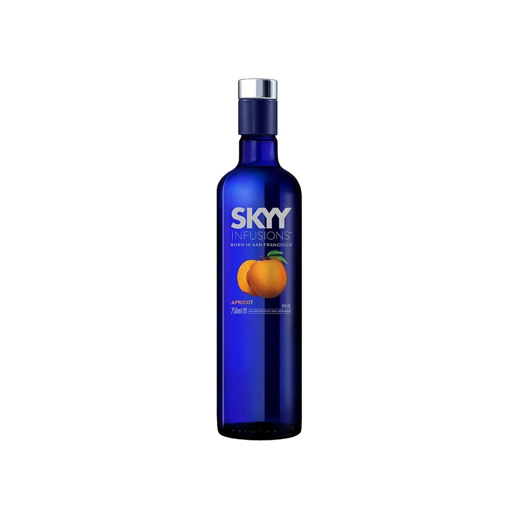 [20269] VODKA SKYY 750CC - APRICOT