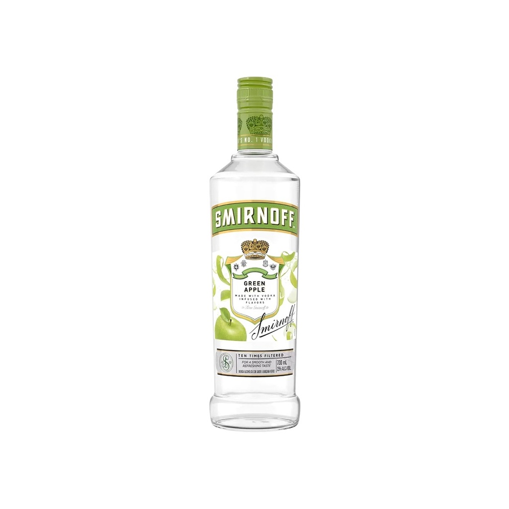 [21081] VODKA SMIRNOFF 700CC - GREEN APPLE