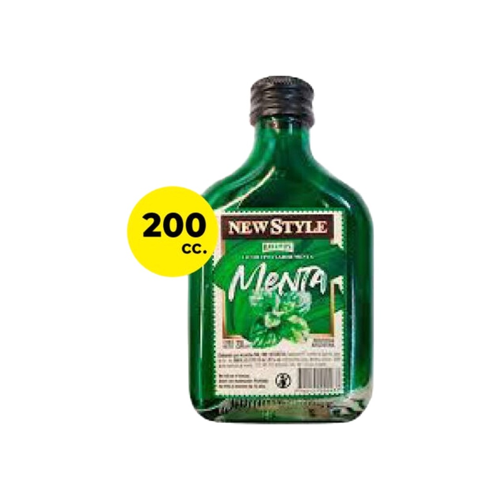 [22020] PET. NEW STYLE 200CC - MENTA
