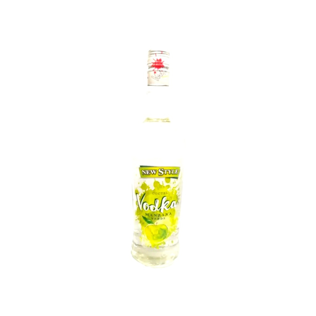 [22032] VODKA NEW STYLE 1000CC - MANZANA