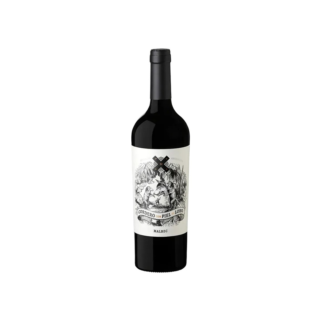 [35002] CORDERO CON PIEL 750CC - MALBEC
