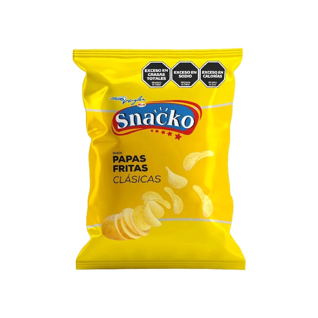 [50157] SNACKO PAPAS CLASICAS 160GRS