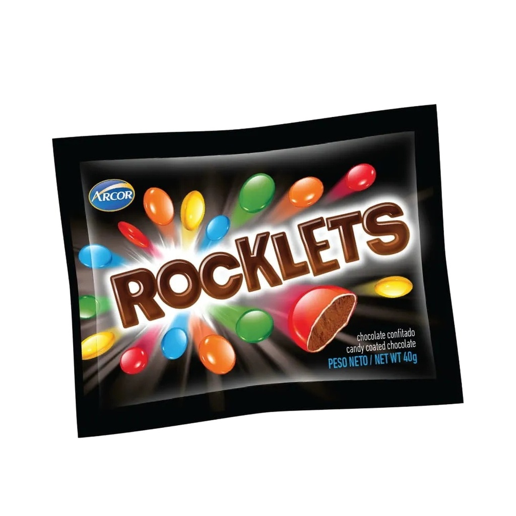 [50210] CHOCOLATE ROCKLETS 40GRS