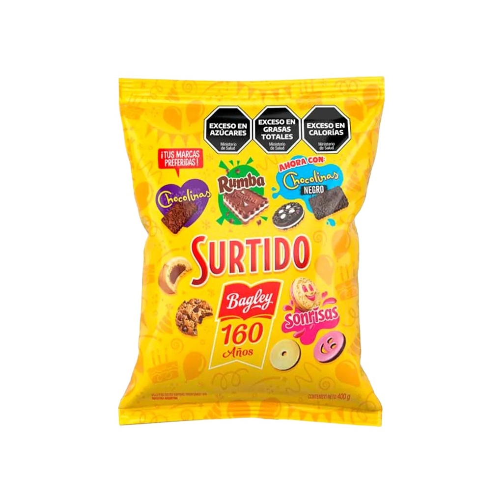 [50212] GALLETA BAGLEY SURTIDO 400GRS