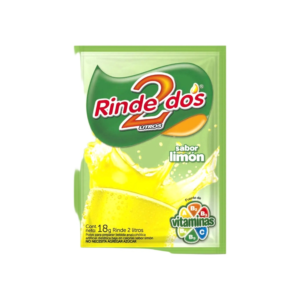 [50238] JUGO RINDE DOS 13GRS - LIMON