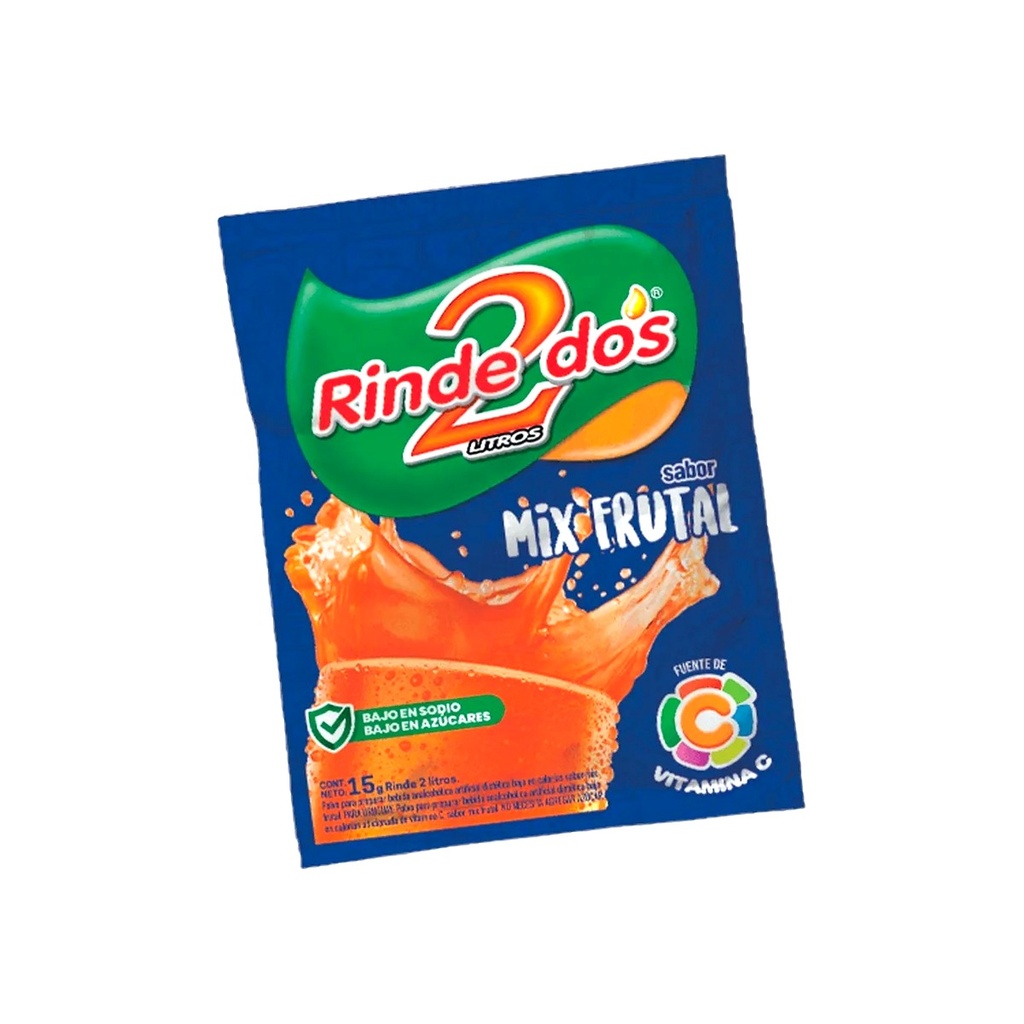 [50239] JUGO RINDE DOS 13GRS - MIX FRUTAL