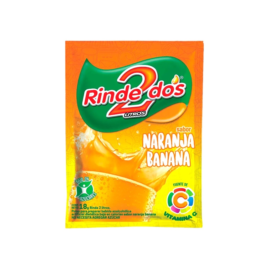 [50241] JUGO RINDE DOS 13GRS - NARANJA
