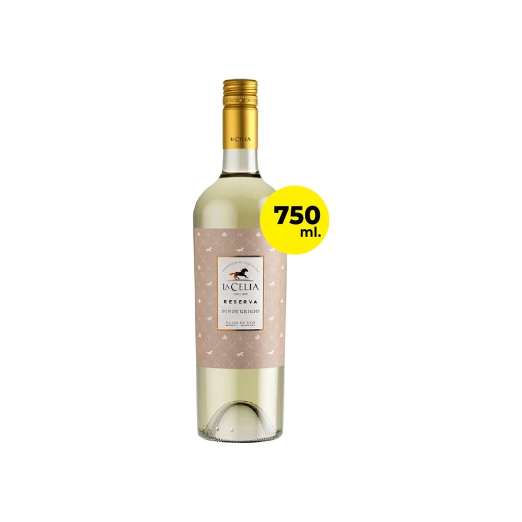 [619] LA CELIA RESERVA 750CC - PINOT GRIGIO