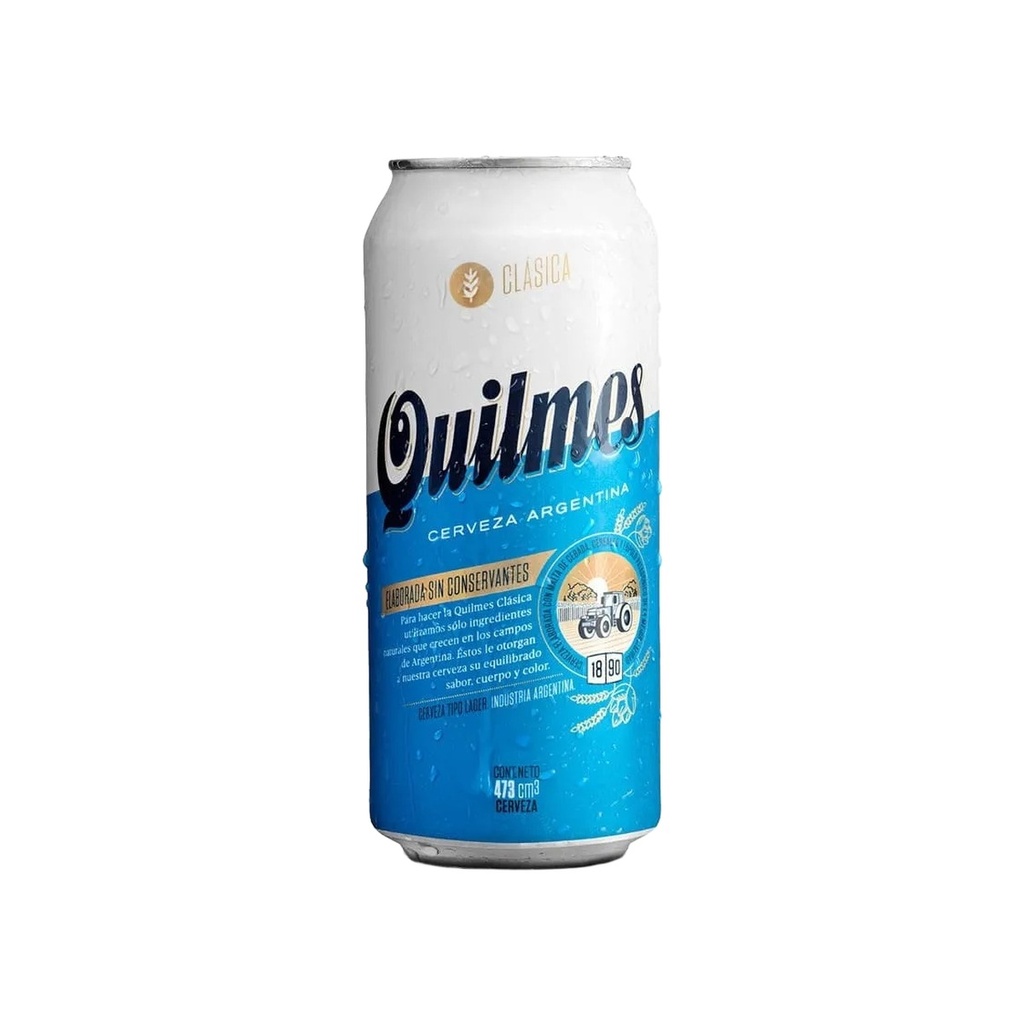 [747] QUILMES LATA 473CC - RUBIA