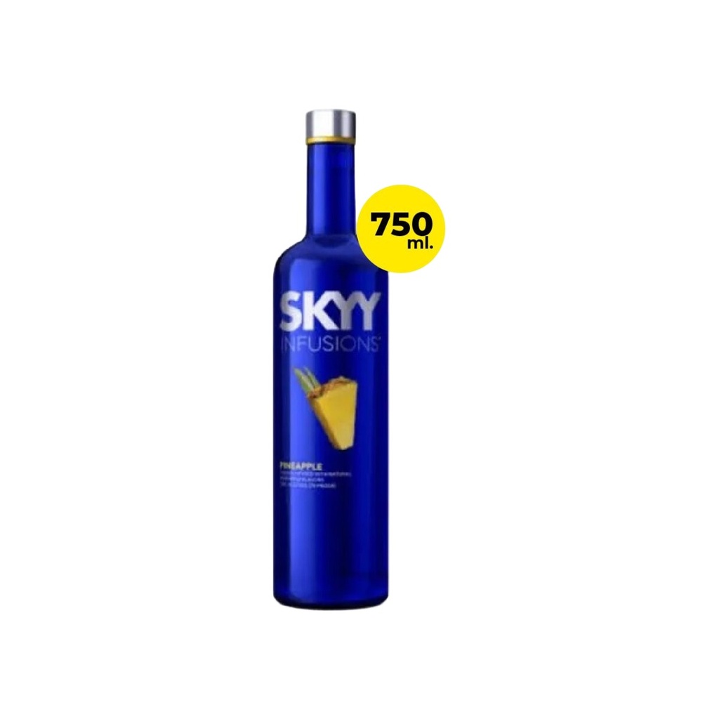 [20272] VODKA SKYY 750CC - PINEAPPLE