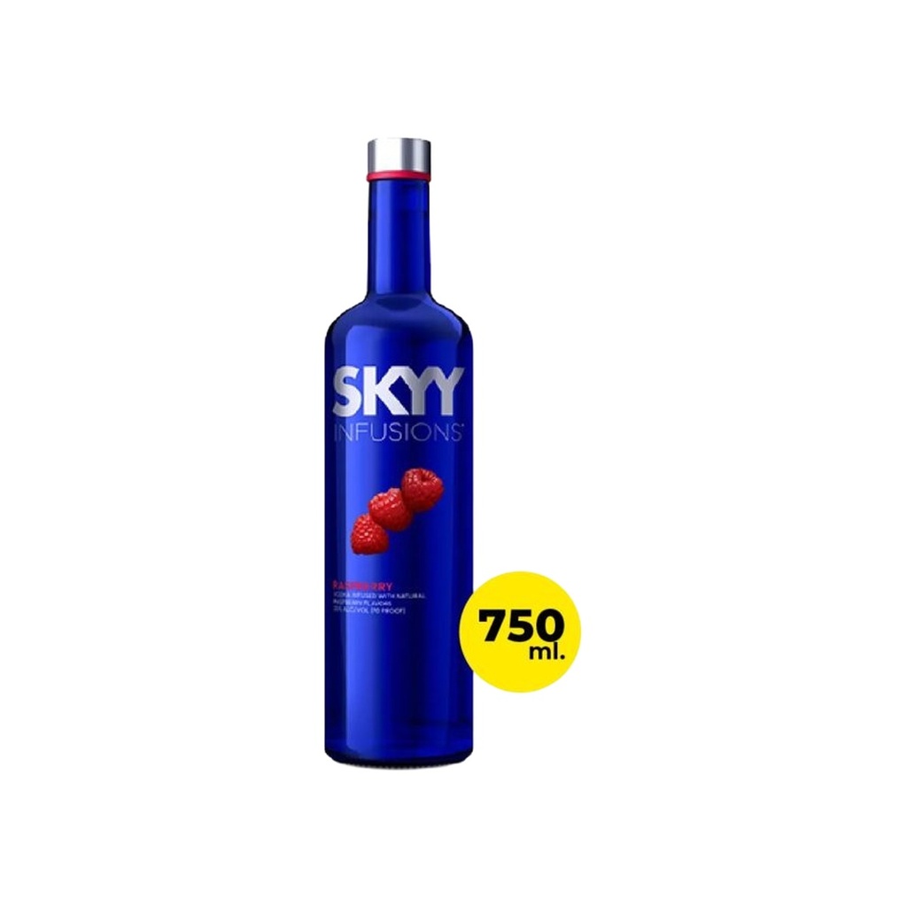 [20273] VODKA SKYY 750CC - RASPBERRY