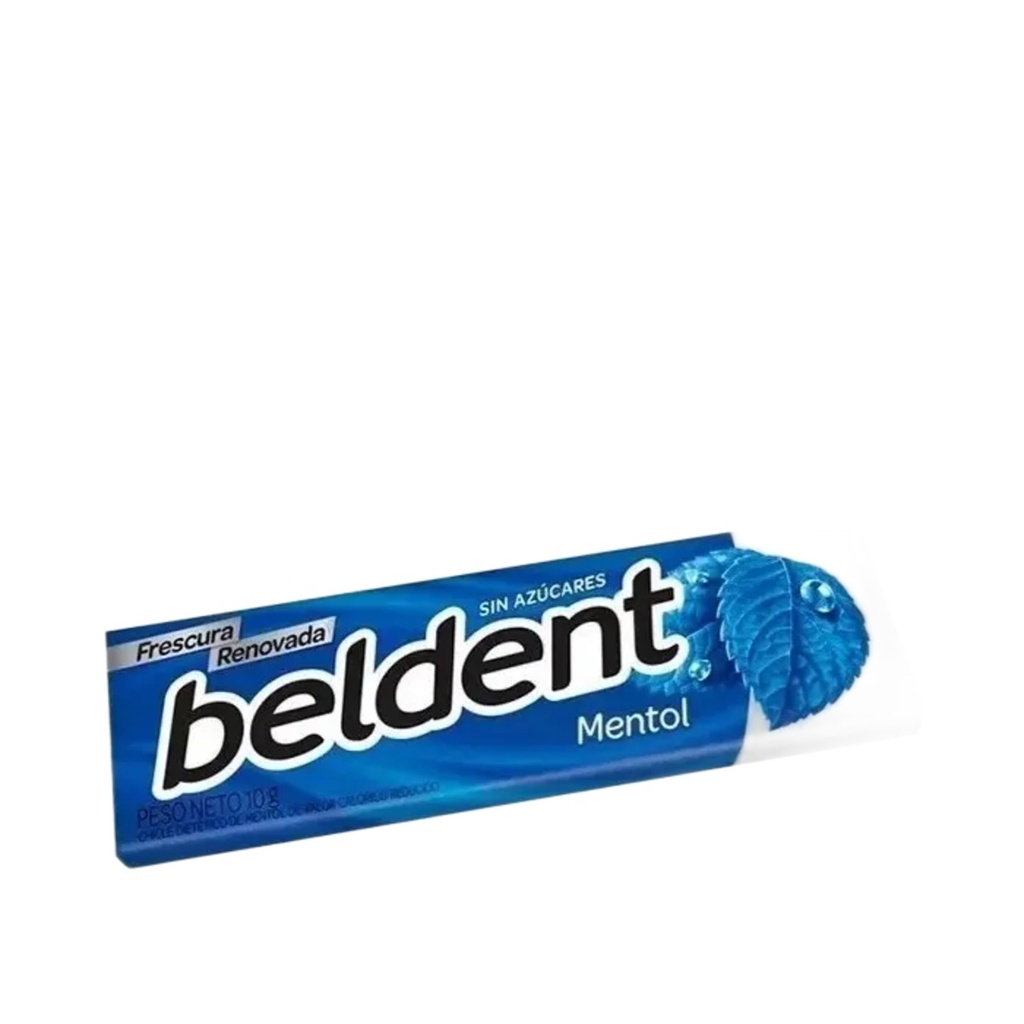 [50207] CHICLE BELDENT 10GRS - MENTOL