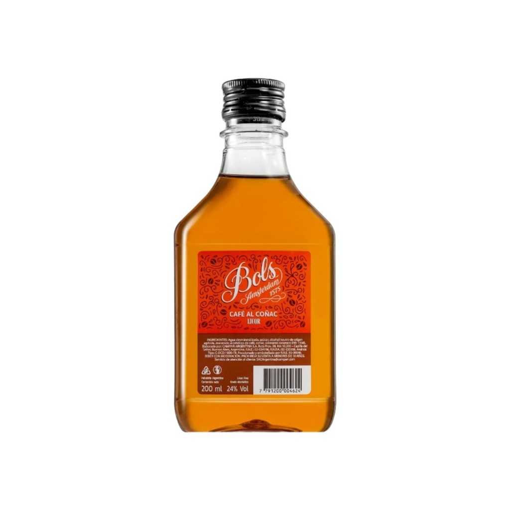 [20010] BOLS LICOR 200CC - CAFE COÑAC