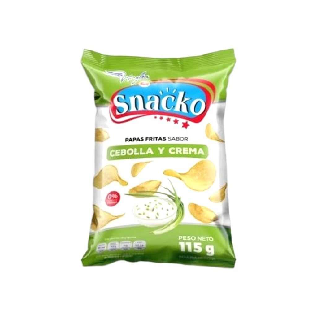 [16002] SNACKO 115GRS - CEBOLLA Y CREMA